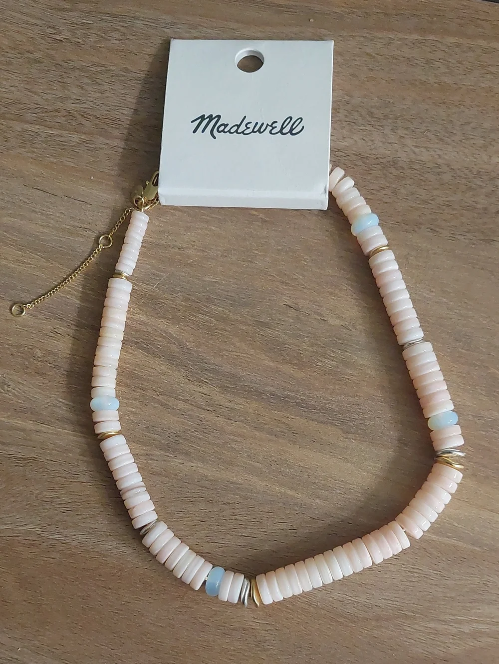 Madewell Mother of Pearl Necklace - Picture 2 of 3